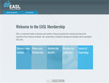 Tablet Screenshot of easl.multiregistration.com
